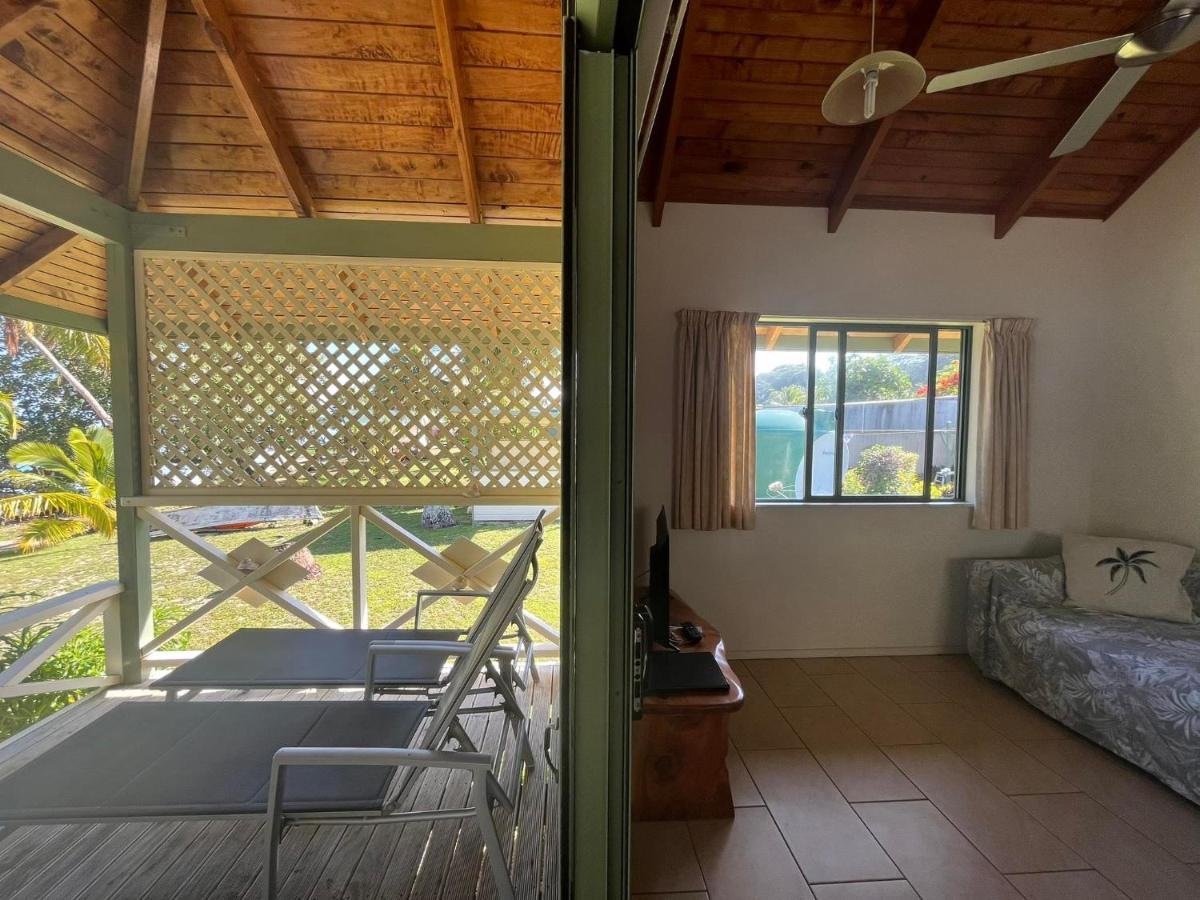 Paparei Beachfront Bungalows, Aitutaki Arutanga Zewnętrze zdjęcie